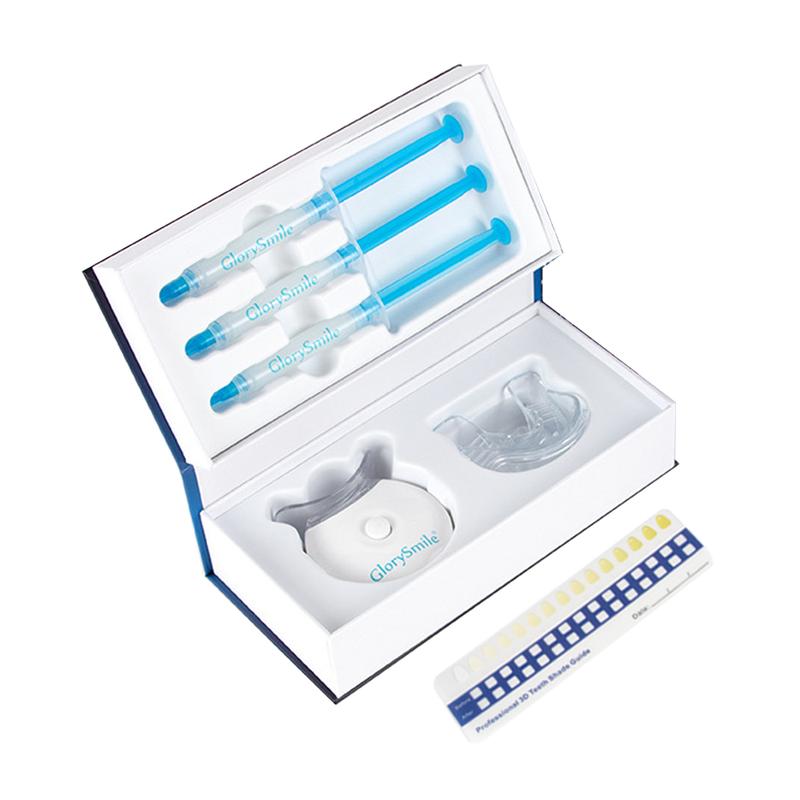 GlorySmile Teeth Whitening Kit with 5x LED Light, 22% Carbamide Peroxide Oral Care Black Friday Christmas Deal