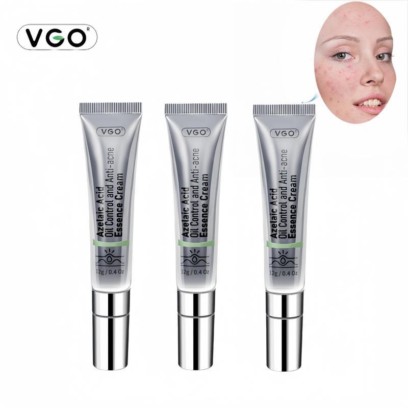 VGO Acne Removal Cream - Natural Essence, Azelaic Acid & Salicylic Acid - Anti-Aging Hydrating Facial Serum - Skincare