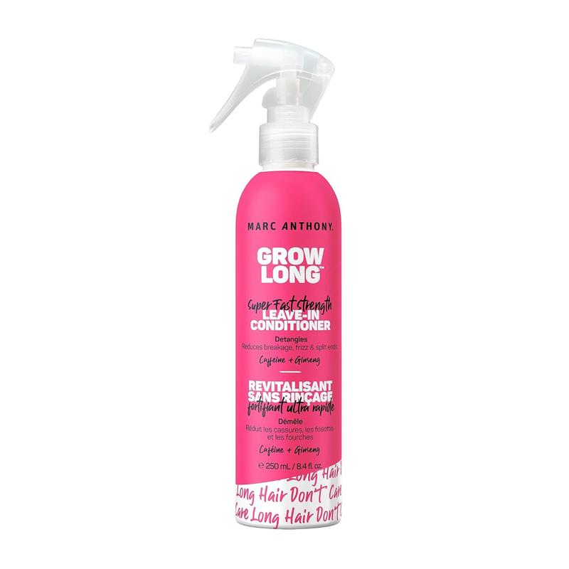 Marc Anthony Leave-In Conditioner Spray & Detangler, Grow Long Biotin - Anti-Frizz Deep Conditioner for Split Ends & Breakage - Vitamin E, Caffeine & Ginseng for Curly, Dry & Damaged Hair Marc Anthony True Professional