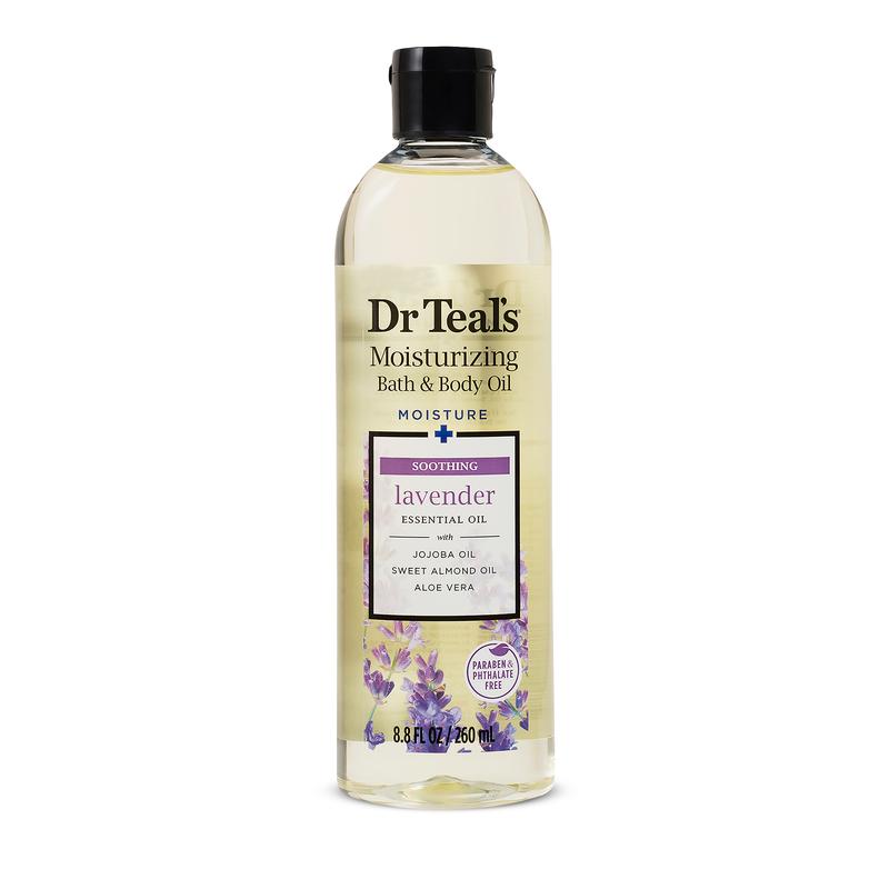 Dr Teal's Soothe & Sleep with Lavender Body and Bath Oil, 8.8 fl oz