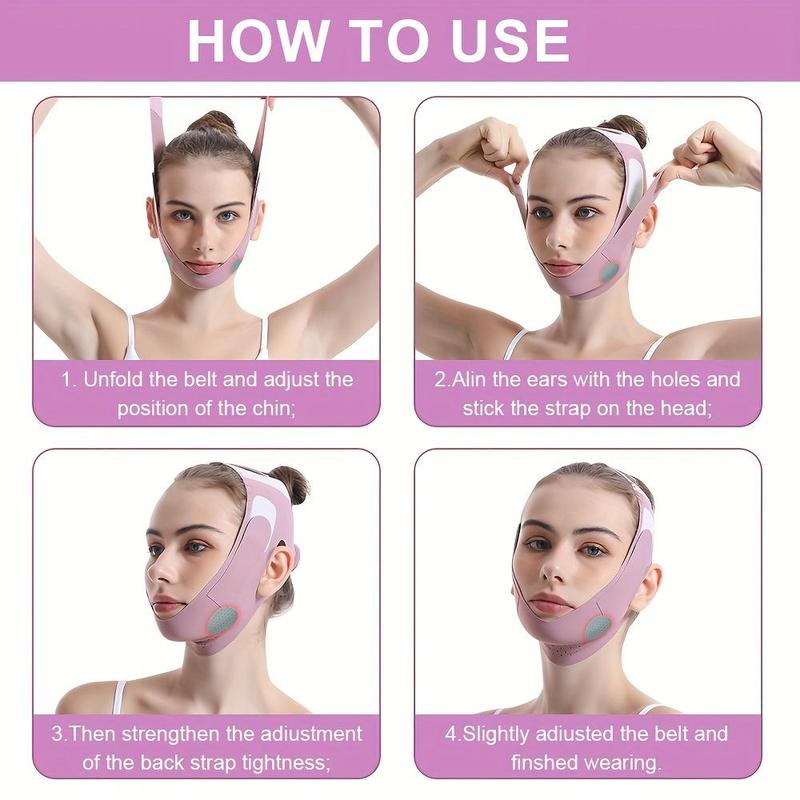 Summer V-shaped Face Lifting Corrector, 1 Count Comfort Breathable Face Lifting Corrector, V-face Mask, Firming Corrective Band for Face, Face Lifting Corrector for Women, Facial Slimming & Massage Tools