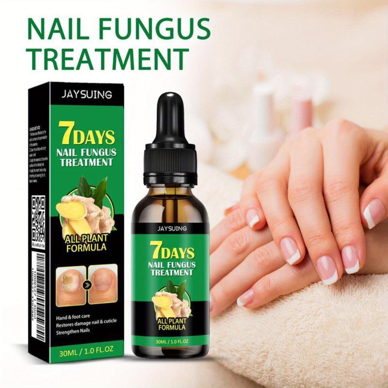 JAYSUING Ginger Nail Treatment | Enriched with Vitamin E & Plant Essential Oils for Optimal Nail Health | Promotes Healing of Onychomycosis, Paronychia, & Nail Deformation | Ideal for Comforting Manicures & Nail Art