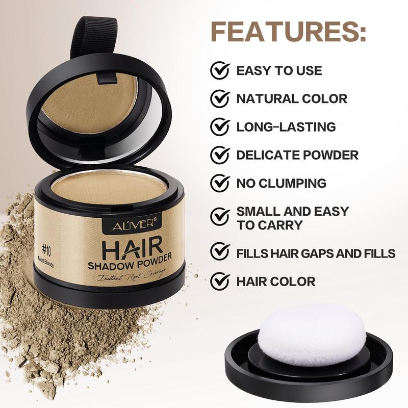 Hairline Shadow Powder, 1 Box Hairline Modification Powder, Hair Styling Powder, Professional Hair Styling Product for Women & Men, Christmas Gift