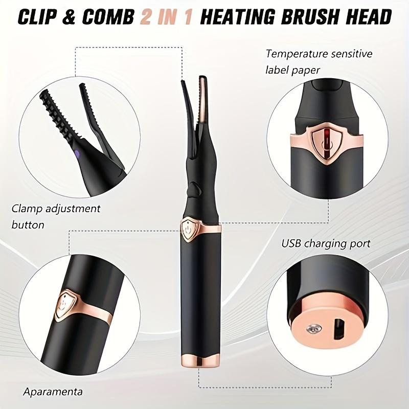 Female Eyelash Curler, Electric Eyelash Curler, Heated, Rechargeable, Long-lasting, Convenient And Portable, New Styling Curler