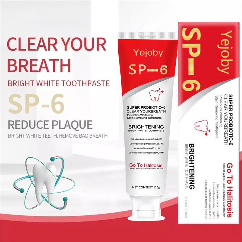 (New) 2024   Super Probiotic Sp-6 Toothpaste, Sp-6 Ultra Whitening Toothpaste, Sp 6 Toothpaste,Fresh Breath, Sp-6 Toothpaste 4.9 oz SP-10,SP-10 SP-8 SP-4 sp-10 sp-8 sp-4 sp8 sp6 sp4 SP-10