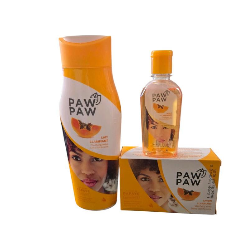 pawpaw Clarifying Cream 300ml oil 65ml and Soap 175g Skincare good for face and body pack of 3