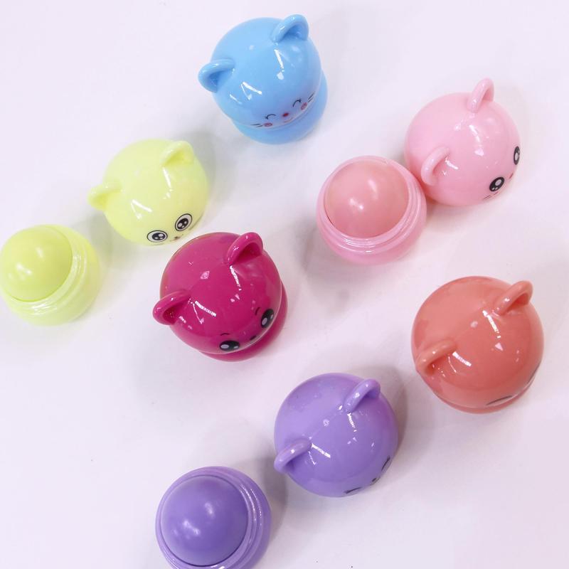 Cute Cat Design Lip Balm, Moisturizing Lip Skincare Balm, Hydrating Moisture Product, Suitable for All Occasions Lip Makeup, Makeup Accessories