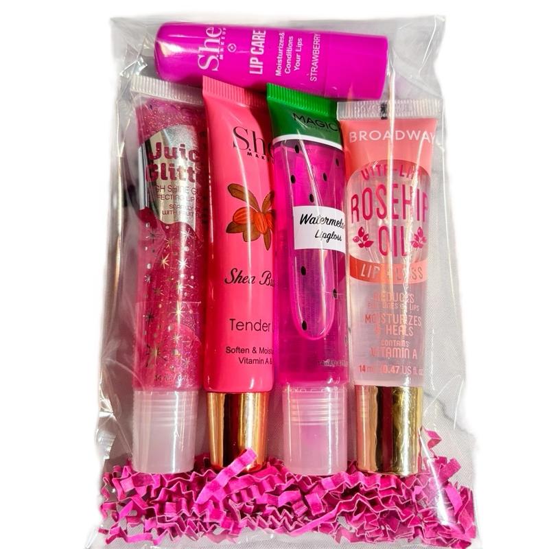 Mixed Lip Gloss Mystery Bundle Choose Your Color Lip Oil Lip Balm Lip Care Cosmetic