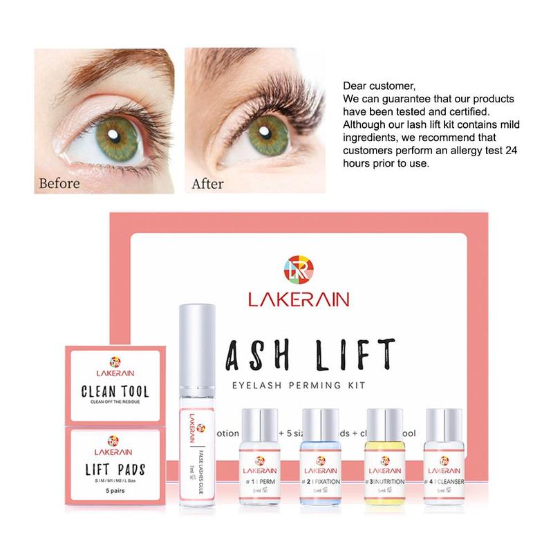 Professional Eyelash Perming & Lifting Kit, 1 Box Lash Lift Kit, Eyelash Makeup Product for Women & Girls, Eyelash Perm Kit for Women and Girls Eye Makeup, Lash Lift Products