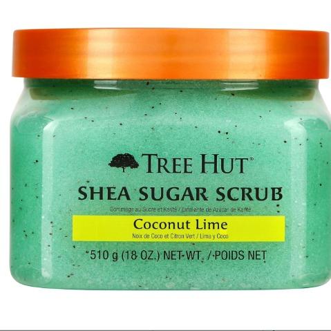 NEW 2024 SALE Tree Hut Shea Sugar Exfoliating & Hydrating Body Scrub, 18 oz 510 gram Big Scrub Limited time deal Gift