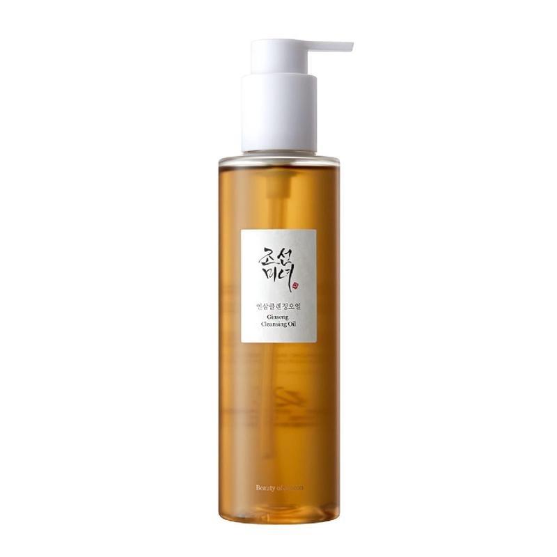 Beauty of Joseon Ginseng Cleansing Oil 210ml - Deep Cleansing for Skin Lightweight Makeup