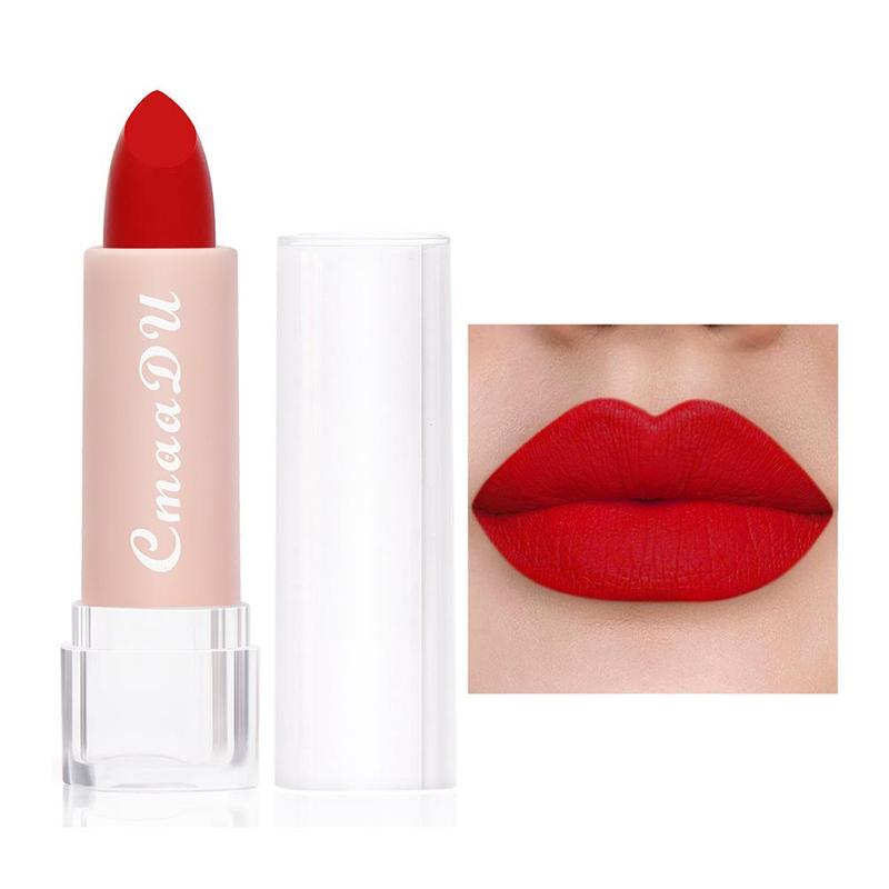 3.5g Lipstick, 1 Count Velvet Matte Long Lasting Lip Stick, Lip Makeup Product For Women Music Festival Makeup