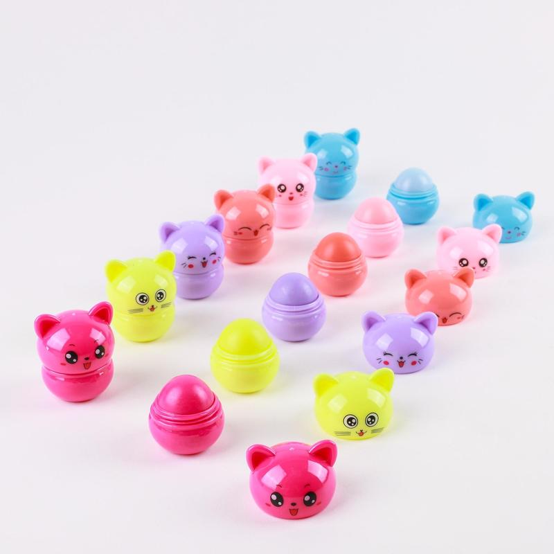 Cute Cat Design Lip Balm, Moisturizing Lip Skincare Balm, Hydrating Moisture Product, Suitable for All Occasions Lip Makeup, Makeup Accessories