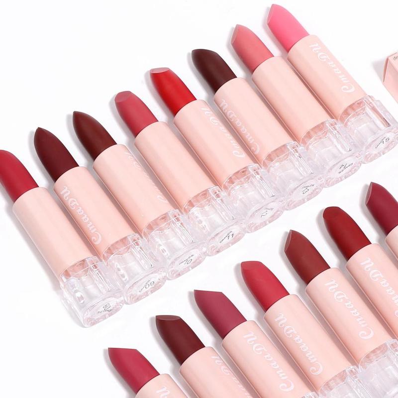 3.5g Lipstick, 1 Count Velvet Matte Long Lasting Lip Stick, Lip Makeup Product For Women Music Festival Makeup