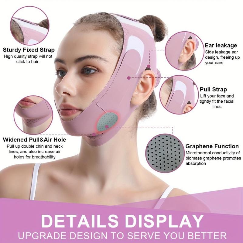 Summer V-shaped Face Lifting Corrector, 1 Count Comfort Breathable Face Lifting Corrector, V-face Mask, Firming Corrective Band for Face, Face Lifting Corrector for Women, Facial Slimming & Massage Tools