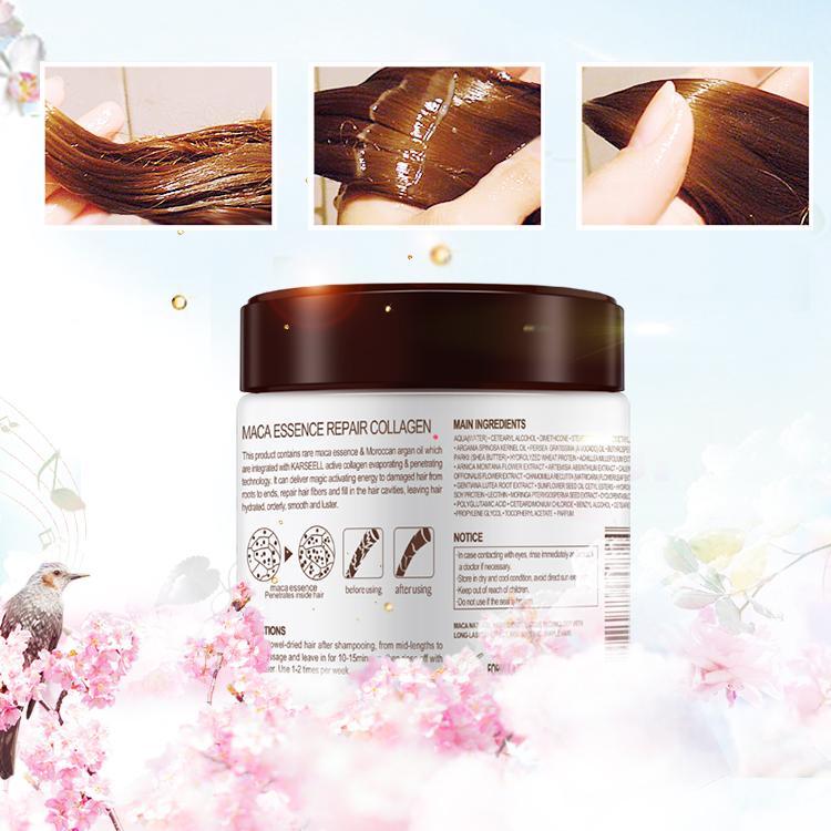 Collagen Hair Treatment Deep Repair Conditioning Argan Oil Collagen Hair Mask Essence for Dry Damaged Hair All Hair Types 7 oz 200ml(DR) Conditioner Haircare Shampoo Repairing Restore Z Hydrate Jojoba Comfort Cleansing Moisturize Hydrating Moisture