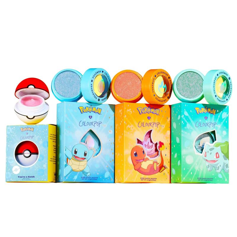 ColourPop® x Pokémon The Adventure Begins - Super Shock Shadow Set and Lip Mask - Limited-Edition