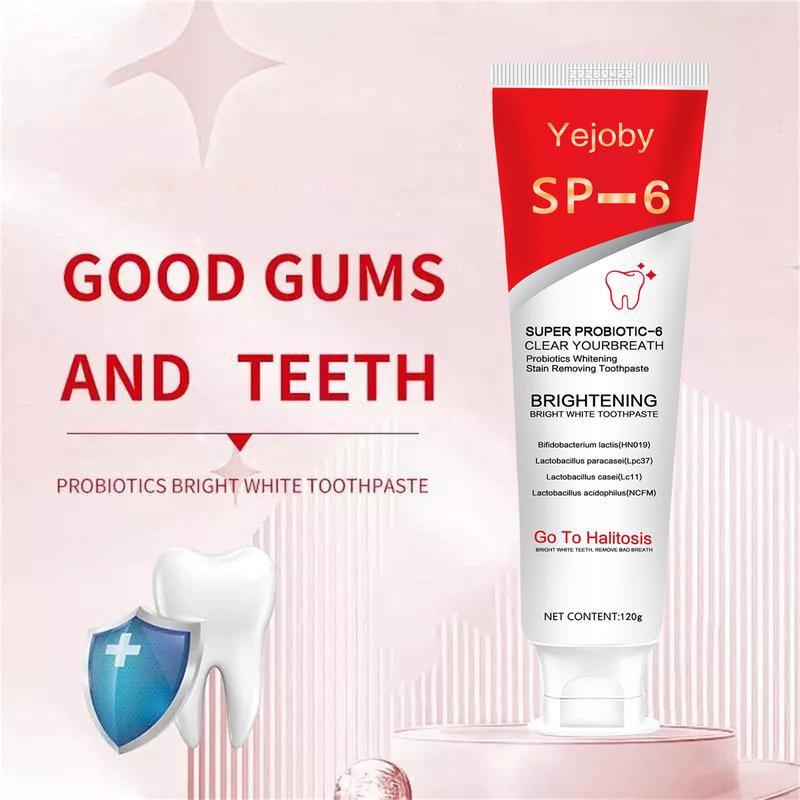 (New) 2024   Super Probiotic Sp-6 Toothpaste, Sp-6 Ultra Whitening Toothpaste, Sp 6 Toothpaste,Fresh Breath, Sp-6 Toothpaste 4.9 oz SP-10,SP-10 SP-8 SP-4 sp-10 sp-8 sp-4 sp8 sp6 sp4 SP-10