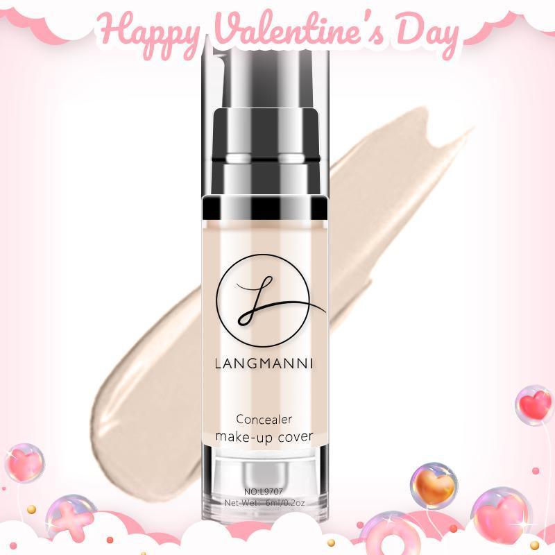 Valentine's Day Brightening Long-lasting Liquid Concealer, 1 Count Versatile Makeup Stick for Contouring, Acne Marks Dark Spots Covering, Highlighting, Concealing, Shadow Drawing, Portable Multi-Functional Concealer Stick for Flawless Makeup Coverage