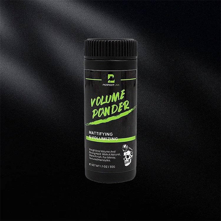 Men's volumizing hair powder for normal hair, textured root foam, non-greasy matte styling powder