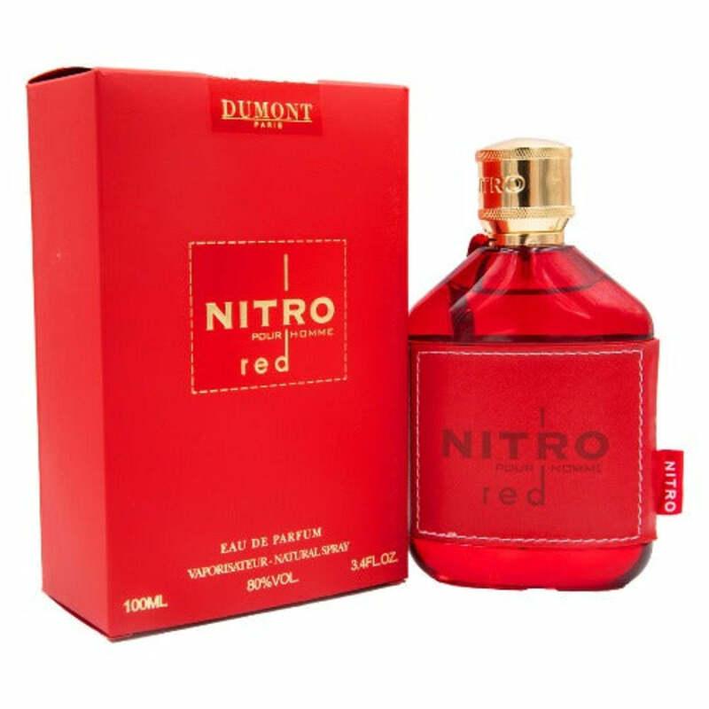 Dumont Nitro Red For Men 3.4 Oz Eau De Parfum Spray