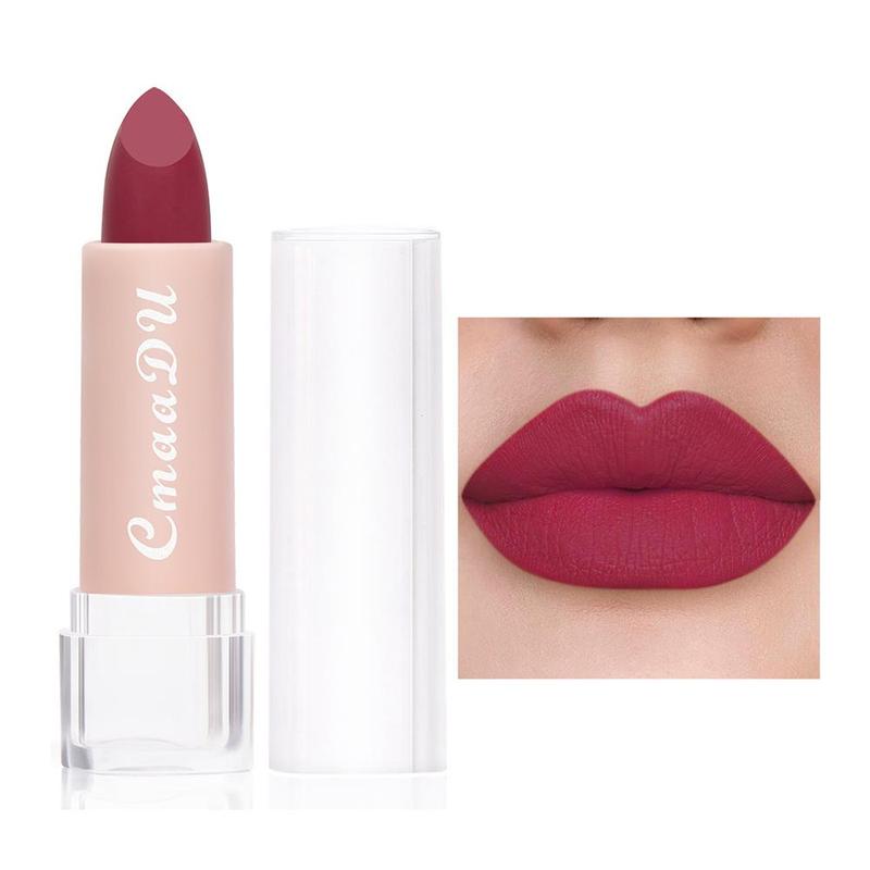 3.5g Lipstick, 1 Count Velvet Matte Long Lasting Lip Stick, Lip Makeup Product For Women Music Festival Makeup