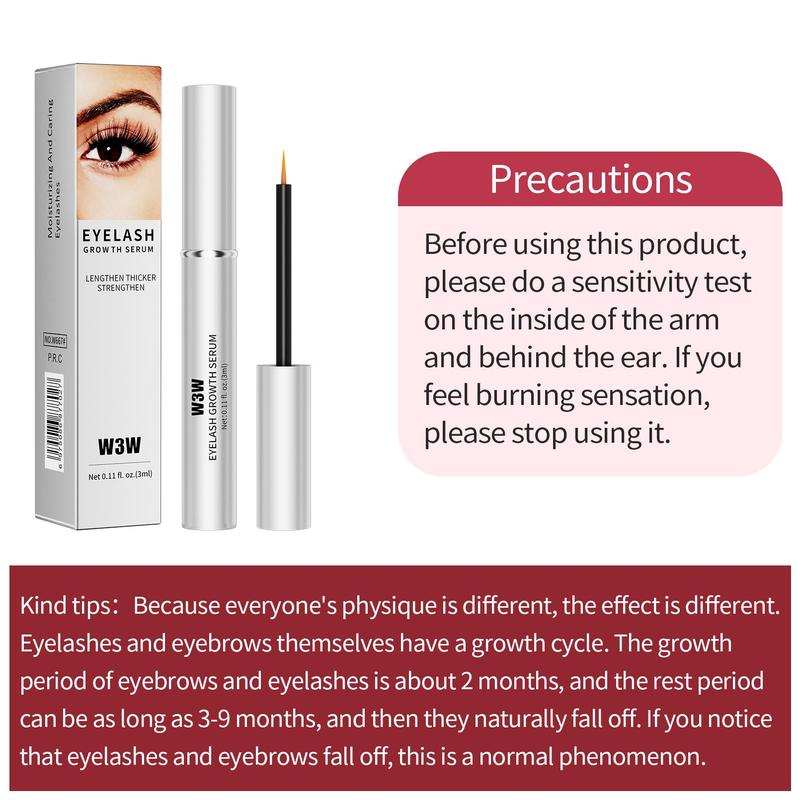 Lightweight Eyelash Lengthen Thicker Serum, 1 Set Eyelash Extensions Serum, Clear Mascara Serum, Eyelash Growth Product for Women & Girls, Spider Lashes, Makeup Products