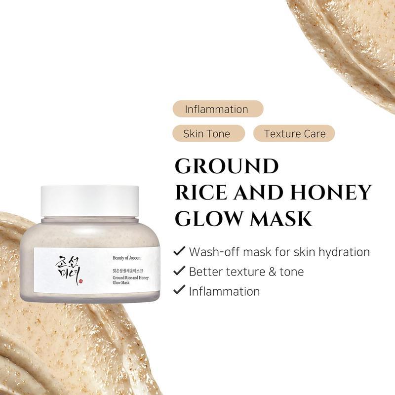 Beauty of Joseon  Ground Rice and Honey Glow Mask 150ml Moisturizing, nourishing, improving facial skin radiance