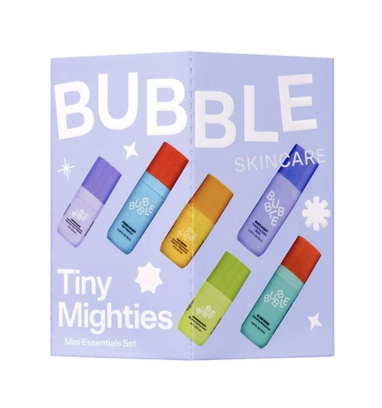 Bubble Tiny Mighties Mini Essentials Holiday Gift Set, 6 Pieces