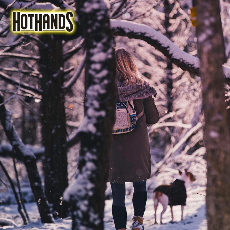 HotHands Body & Hand Super Warmers - Long Lasting Safe Natural Odorless Air Activated Warmers - Up to 18 Hours of Heat - 40 Individual Warmers