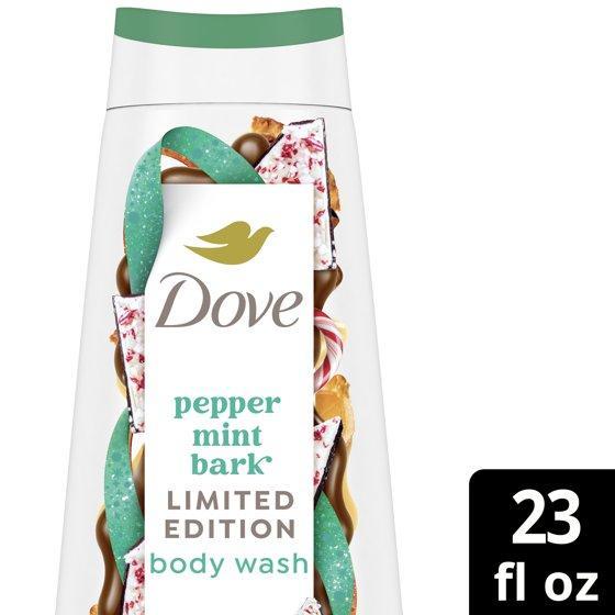 Dove Liquid Body Wash Deep Nourishment for Women Peppermint Bark, 20 oz