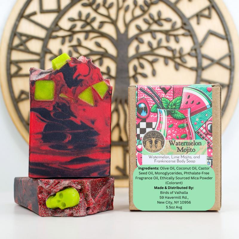 Watermelon Lime Mojito Food-Based Limited Body Soap Body Care Body Wash