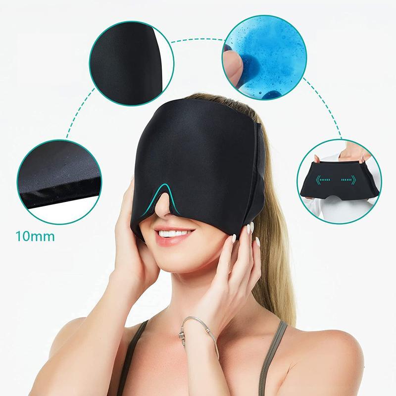 Wearable Design Skincare Ice Cap, Comfort Ice Head Wrap, Cold Gel Head Ice Pack, Decompression Eye Mask, Trending Products, Skincare Tools, Skin Care Products, Christmas, Christmas Gift