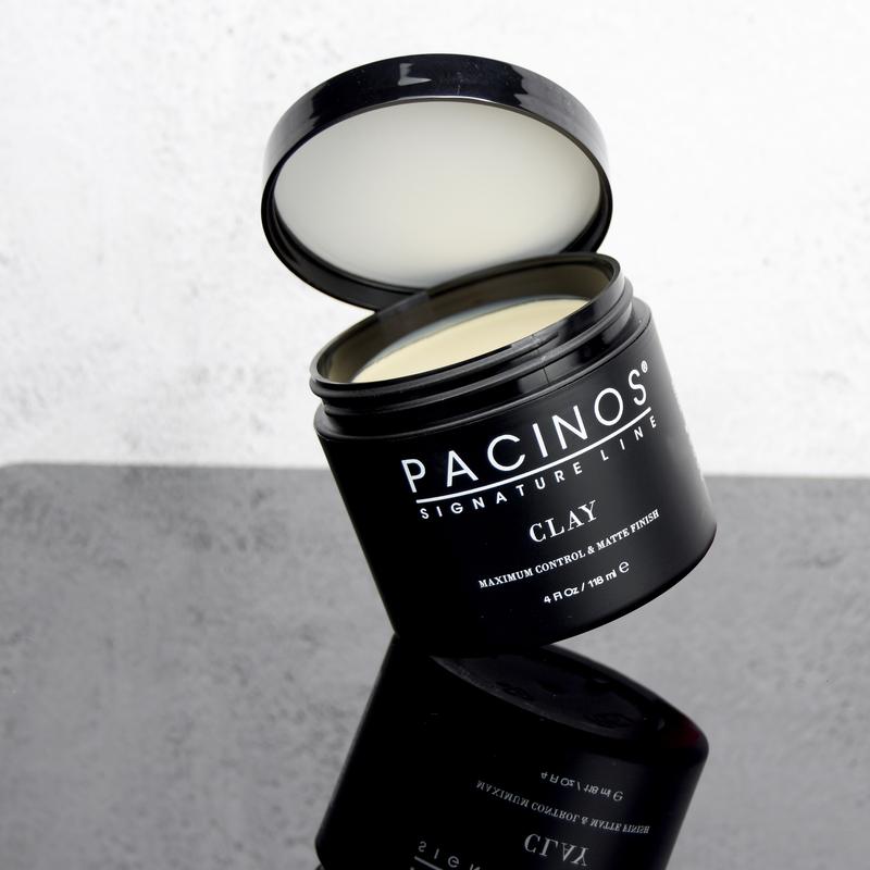 Pacinos Clay - Maximum Control & Natural Finish No Shine, Medium High Hold