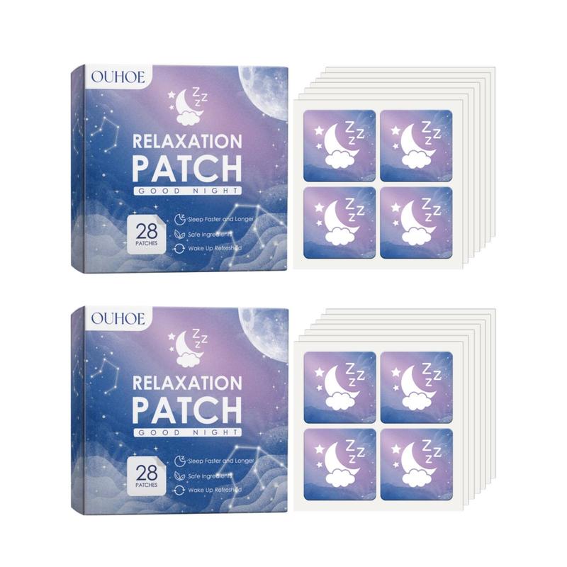 Sleep Patches, 2 Sets Gentle Sleep Aid Patches, Stress Relief Sleeping Patches, Body Care Patches, Sleeping Patches for Women & Men