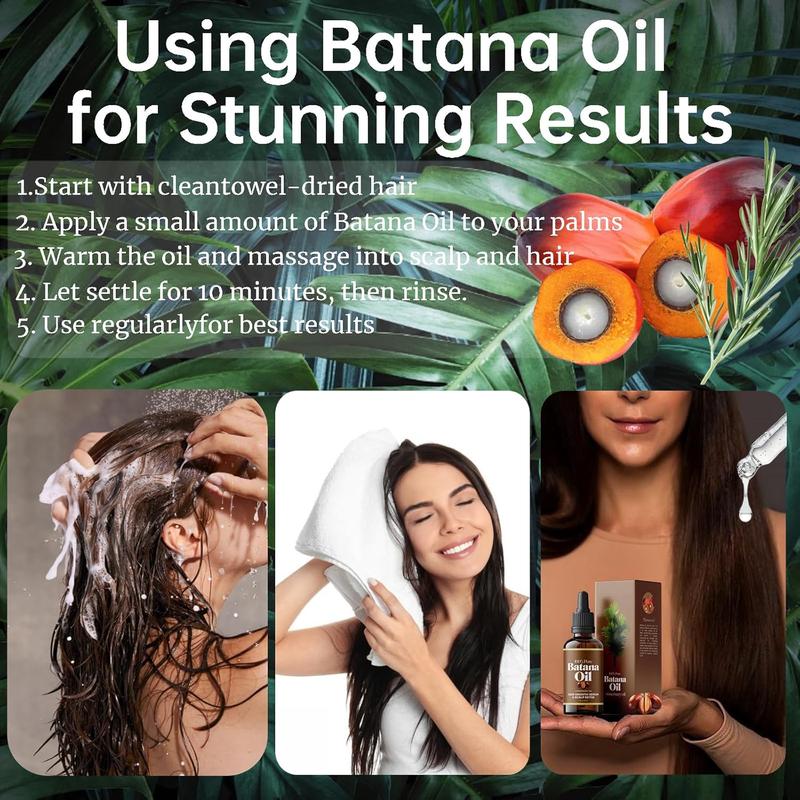 [ONLY $8.99] Batana Oil with Rosemary for Revitalizes hair - Nourish Scalp for Strong & Healthy Hair, Organic Batana Oil with Rosemary (30 ml) Haircare Rosemary Oil