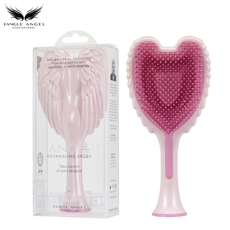 Tangle Angel 2.0 Hair Brushes for Blow Drying &Shower-Detangling Hair Brush -Anti StaticAngel Wing Hair Brush with Soft Haircare Hairbrush