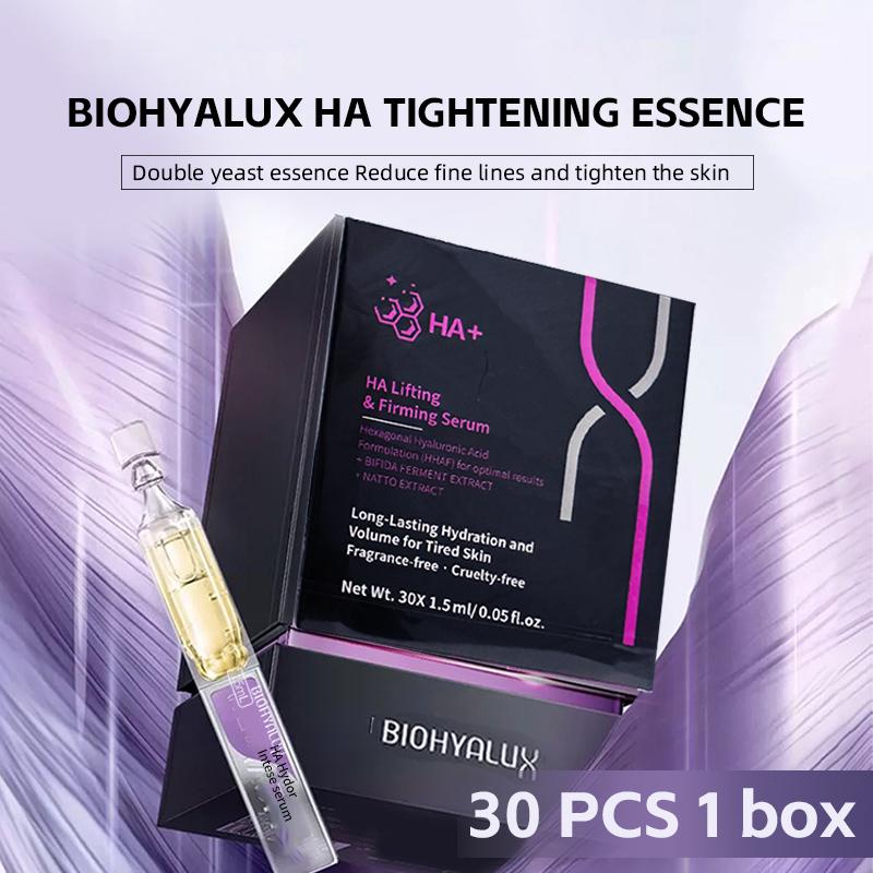 Biohyalux Ultra Hyaluronic Acid Serum, Hyaluronic Acid Glass Skin Single-Use Vials Skincare Repair Comfort