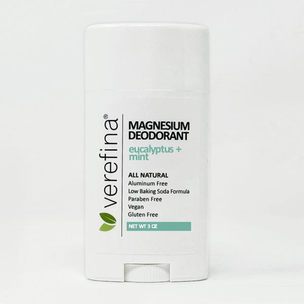 Eucalyptus + Mint Magnesium Deodorant ( Aluminium Free) - Verefina