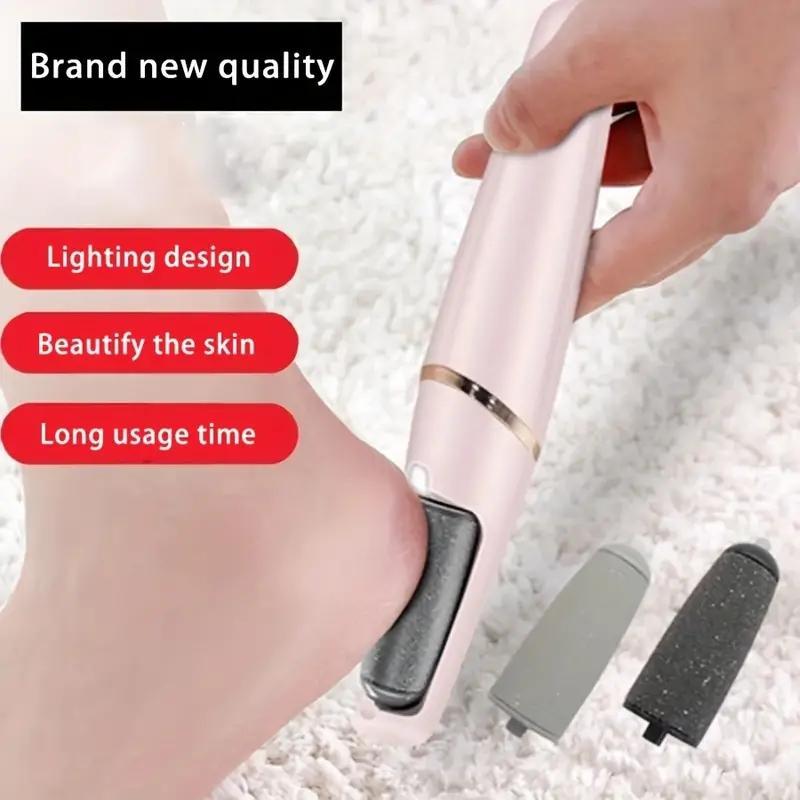 Electric Foot Callus Remover, 1 Count USB Charging Foot File Tool, Portable Foot Dead Skin Remover, Pedicure Foot Skincare Kit, Summer Gifts, Electric Callus Remover