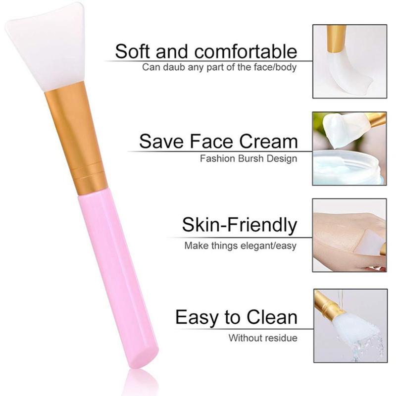 Silicone Face Mask Brush, Makeup Tool for Women, Silicone Makeup Applicator, Professional Makeup Brushes, Makeup Brushed, Facial Cream Lotion Applicator, Christmas Gift