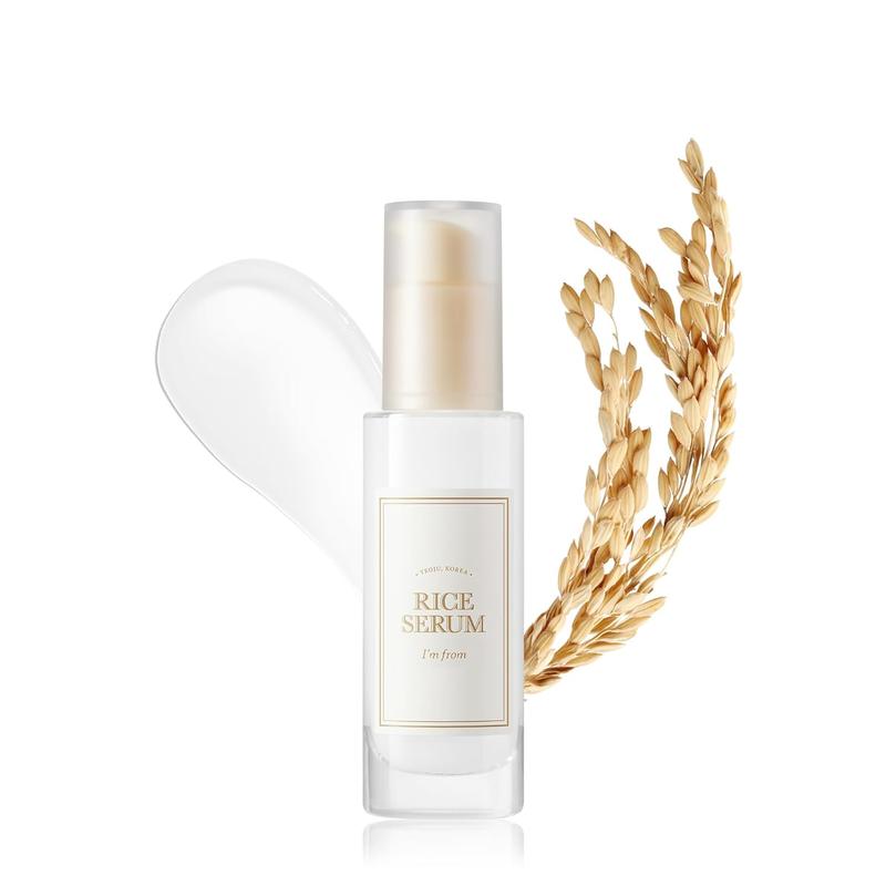 [I'M FROM OFFICIAL SHOP] Korean Best-selling Rice Toner, Rice Cream, Rice Serum - Milky Toner for Glowing Skin, Korean Rice, Glow Essence with Niacinamide, Hydrating for Dry, Dull, Combination Skin, Vegan, Fragrance Free Moisture Set Skincare Nourishing