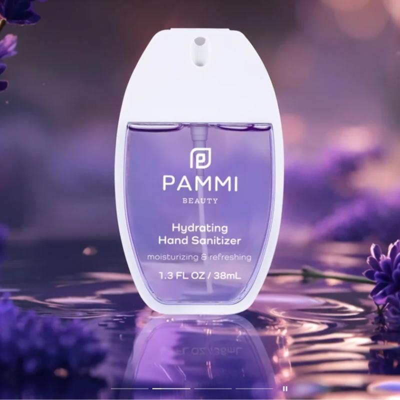 Pammi Beauty-Hydrating Hand Sanitizer Passionfruit Guava Aloe Vera Fresh Lavender Rosewater spray sanitizer Hydrating Touchless