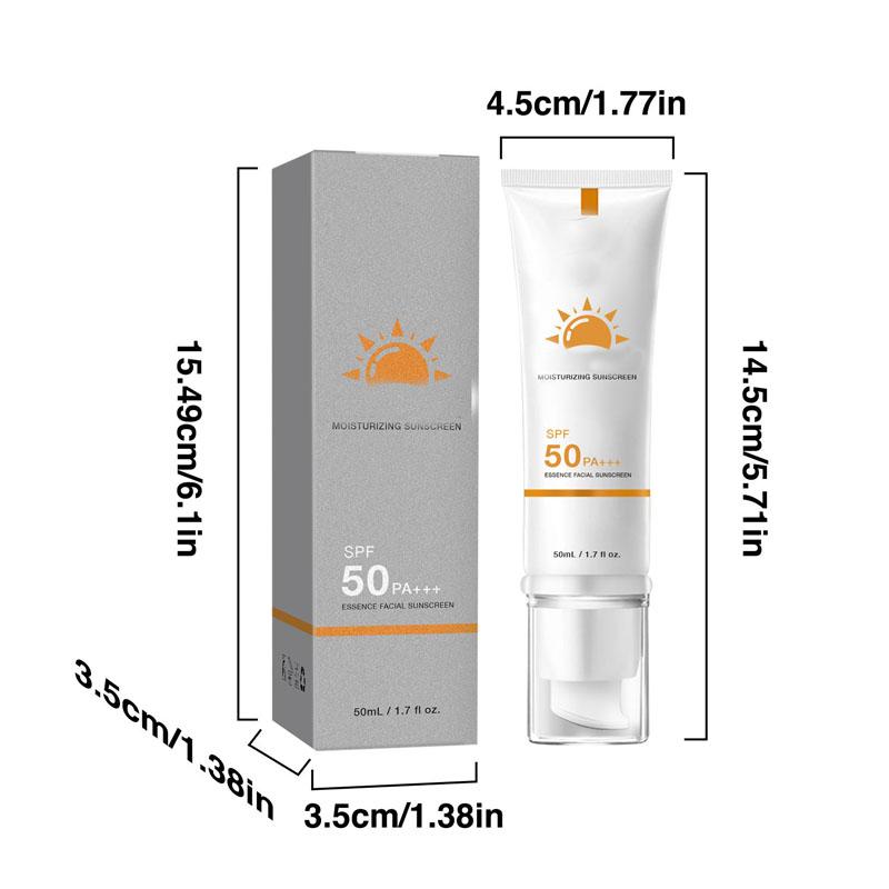 1Counts Sun Sunscreen SPF50+ Skin Care Solution, Strong UV Protection Tinted Moisturizer with All-In-One Face Sunscreen and Foundation, 50ml   1.7oz All Skin Types Hydrating