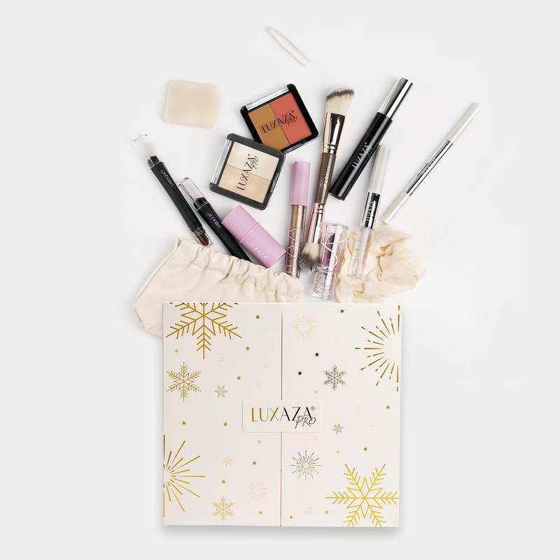 LUXAZA PRO Christmas Makeup Gift Box Set