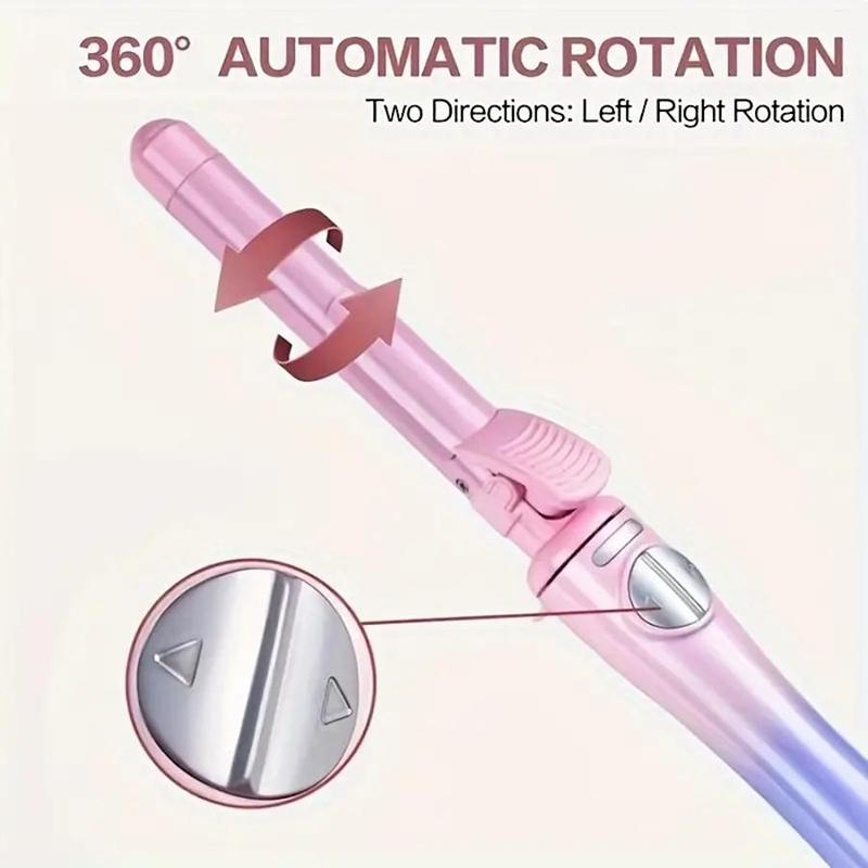 Automatic Hair Curling Iron, 1 Count Portable Hair Styling Tool for Home & Travel, Professional Hair Styling Tool for Women
