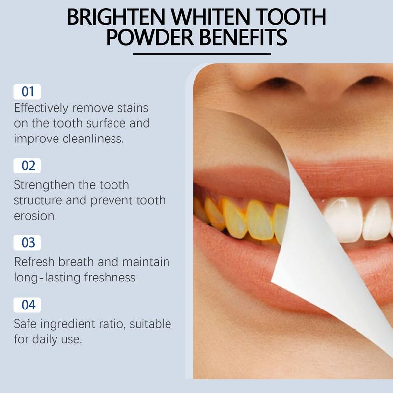 Brighten Whiten Tooth Powder、Whitening Tooth Powder、Oral Care Tooth Powder