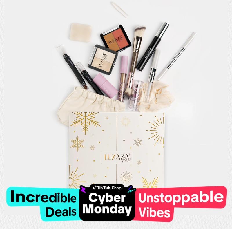 LUXAZA PRO Christmas Makeup Gift Box Set