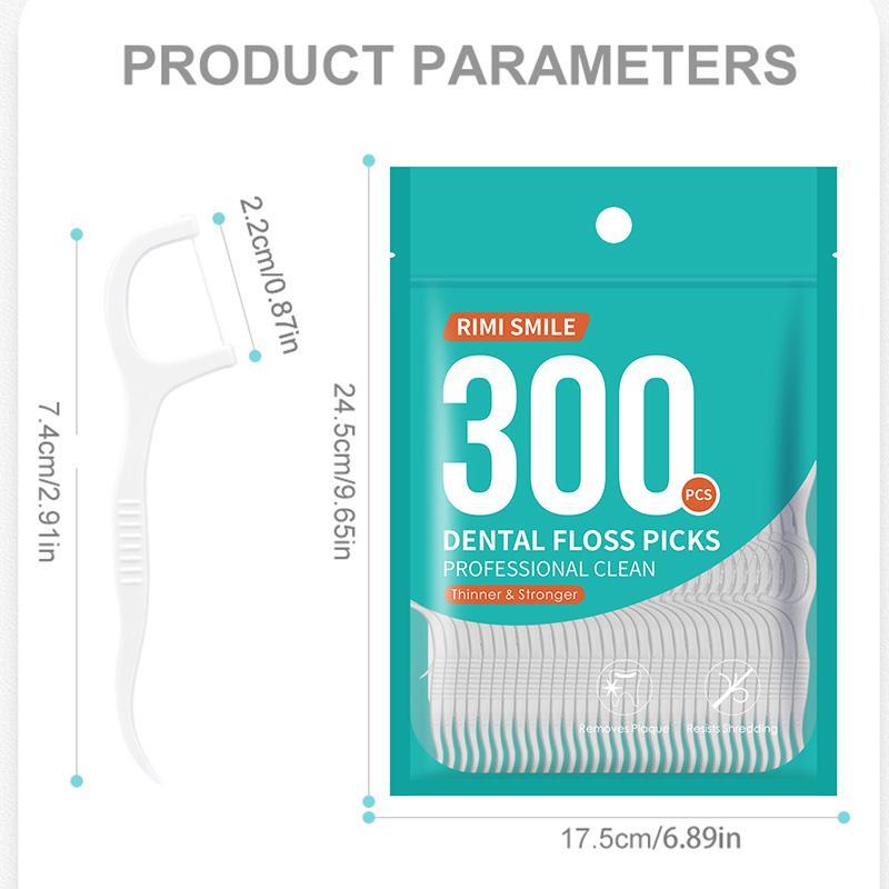 Portable Dental Floss Picks, Deep Cleaning Oral Care Floss, Travel and Daily Use Essentials, Home Value Pack