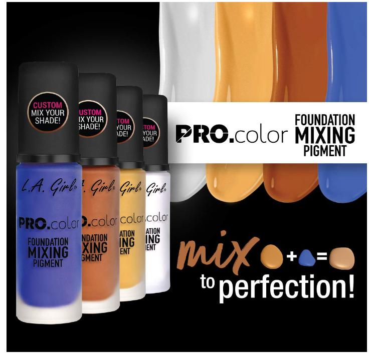 L.A. Girl PRO.matte Mixing Pigment Foundation, White, GLM711